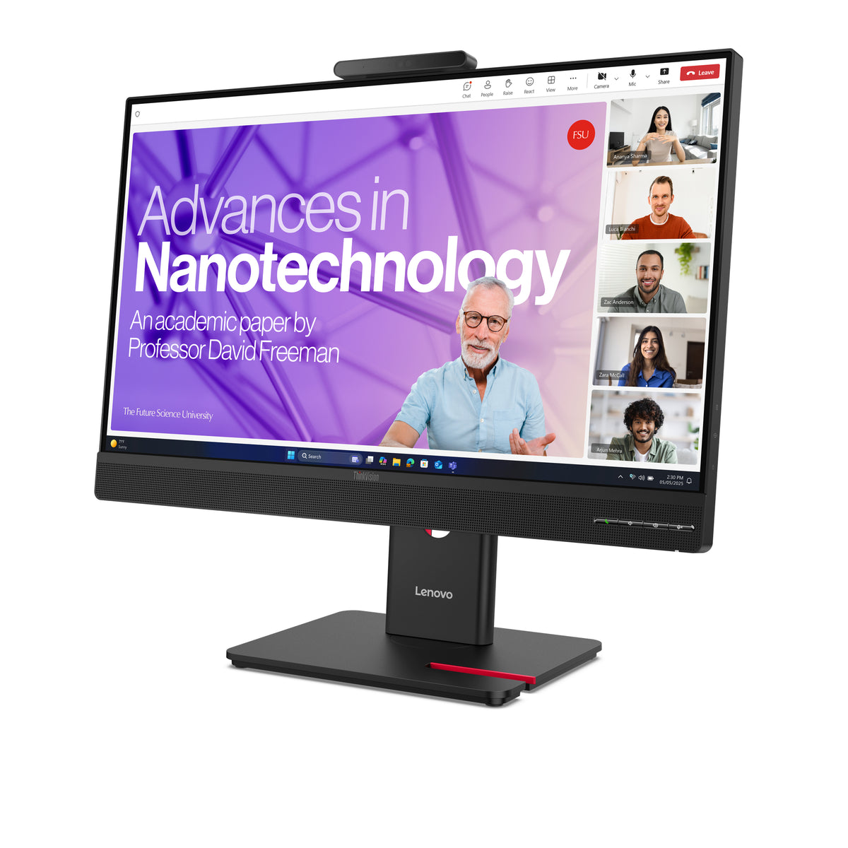 LENOVO ThinkVision T27QD-4V 27' QHD Monitor IPS 2K 2560x1440 16:9 120Hz Height
