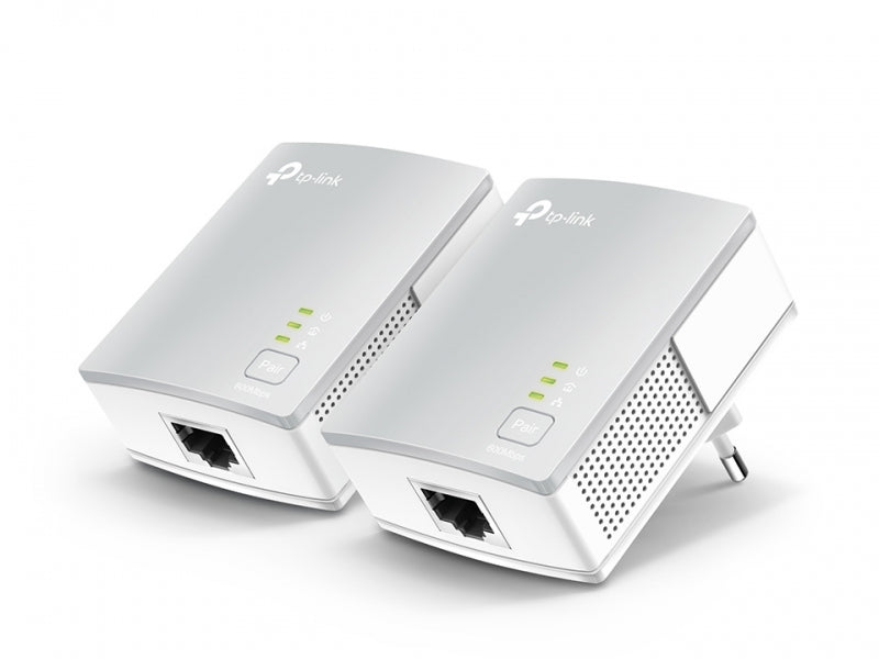 Tp-Link TL-PA4010KIT, KIT AV600 Powerline Starter Kit, 1 Year