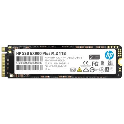 HP 35M34AA#ABB, EX900 Plus, 1TB, M.2, PCIe3.0, Read peed: Up to 3300MB/s, Write Speed: Up to 2700MB/s, 5 Year Warranty