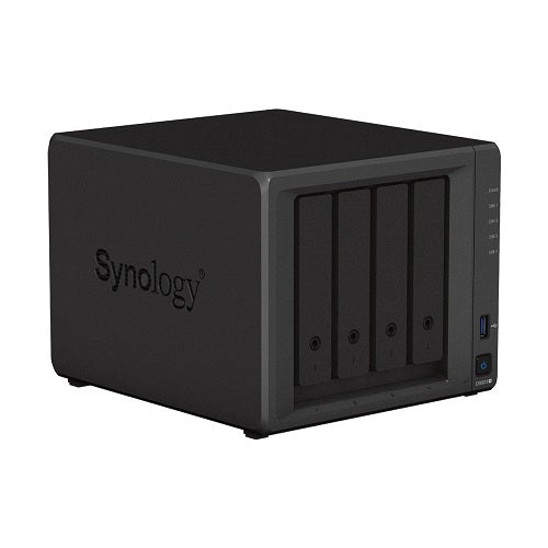 Synology DS923 , DiskStation, 4 Bay, AMD Ryzen R1600, 4GB DDR4 RAM, 2xM.2, 3.5", 2xGbE LAN, 2xUSB, Diskless, 3 Year Warranty