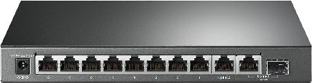 TP-Link TL-SG1210PP, Gigabit Desktop Switch, 10xGbE Port, 1xSFP Port, 6xPoE  Port, 2xPoE  , Unmanaged, 5 Year Warranty