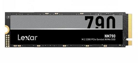 Lexar LNM790X002T-RNNNG, NM790, 2TB, M.2 NVMe, PCIe4.0, 1500TBW, Read Speed: Up to 7400MB/s, Write Speed: Up to 6500MB/s, 5 Year Warranty