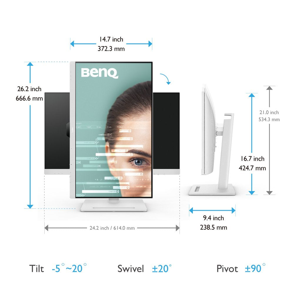 BenQ GW2790QT 27" 2K IPS Coding Monitor