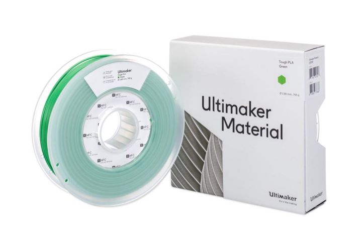 UltiMaker UM Tough Pla Green Packaged PC 202303