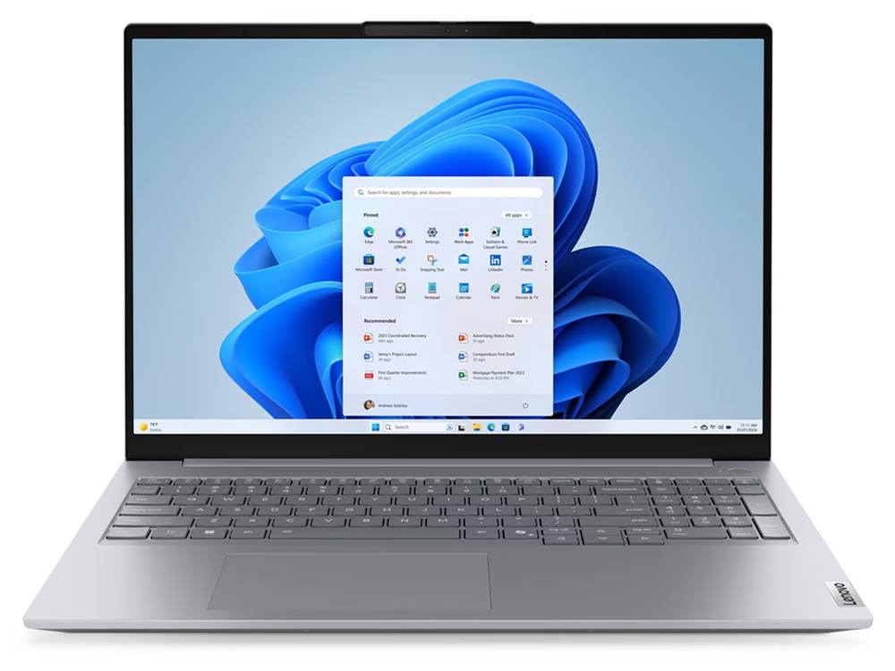 LENOVO ThinkBook 16 G9 16' WUXGA Intel Core 7‑240H 32GB DDR5 512GB SSD Windows
