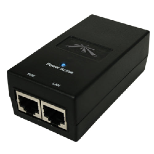 Ubiquiti POE-24-12W-G, POE Injector 24VDC 12W Gbit, 1 Year