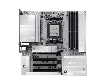 MSI PRO B850M-A WIFI PZ, AMD Ryzen™ 9000/ 8000/ 7000, AM5, DDR5 256GB, PCIe