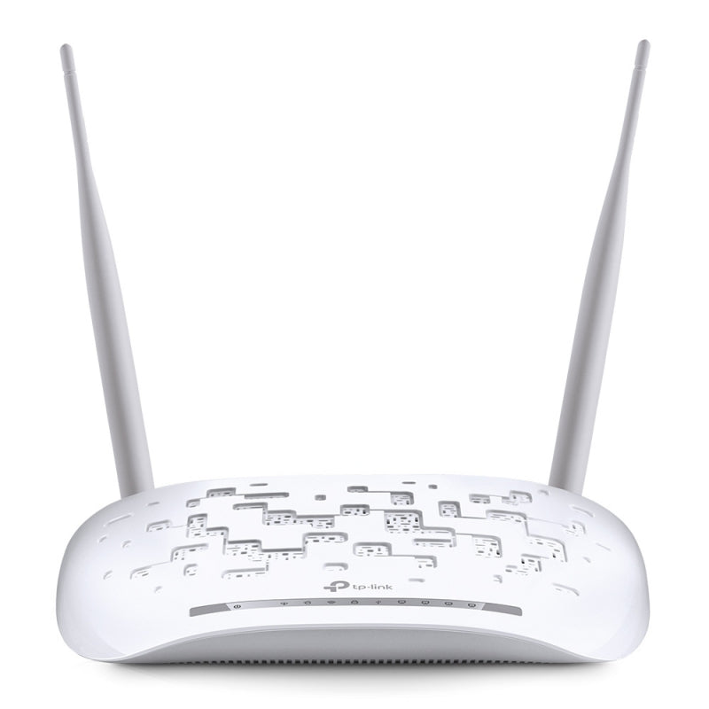 TP-Link TD-W9970, N300 Wireless Gigabit VDSL ADSL Router 300Mpbs @ 2.4GHz 4x100Mbps LAN 1xRJ11, 2 Year
