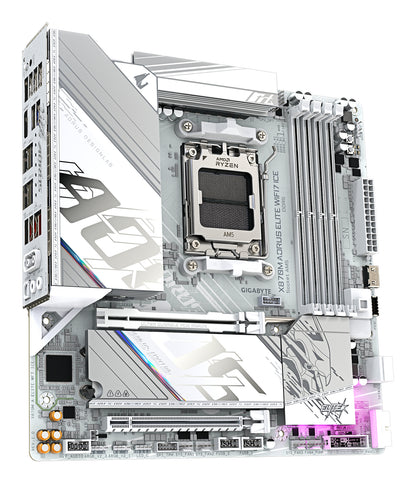Gigabyte X870 AM5 ATX, Ryzen 9000/8000/7000, 4×DDR5 256GB, PCIe 5.0 M.2, USB4