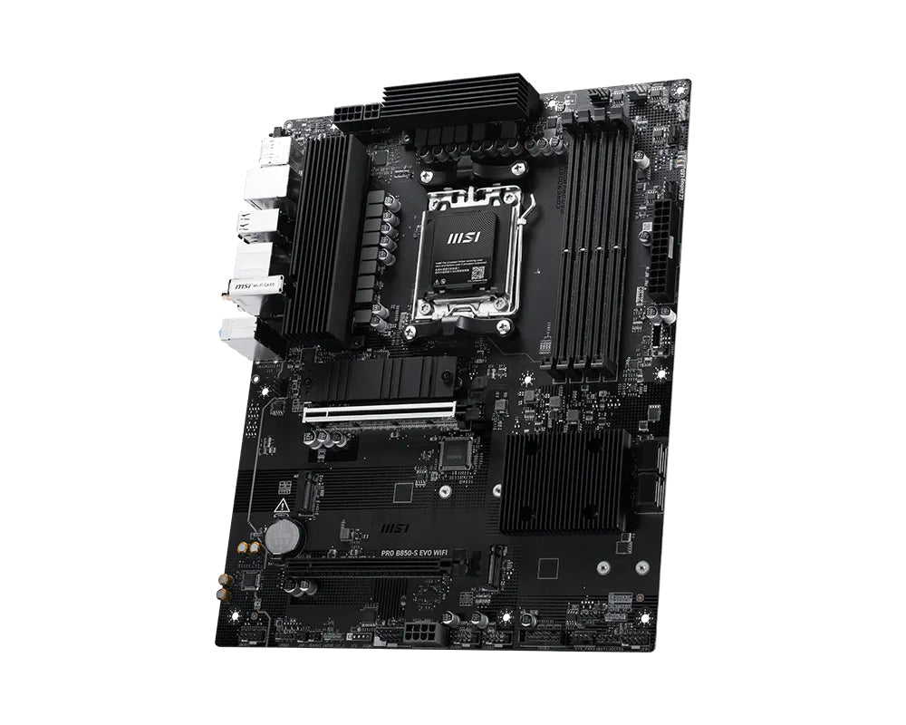 MSI PRO B850-S EVO WIFI, AMD B850, AM5, Ryzen 9000/8000/7000, 4xDDR5 256GB