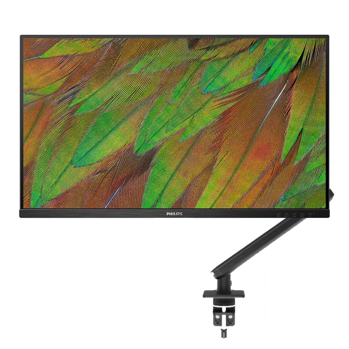 Philips Mount Up! Bundle. 32" 4K UHD Business Monitor & Ergonomic Arm