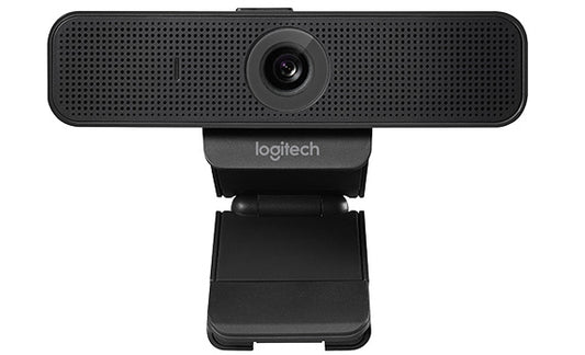 Logitech 960-001075, C925e Webcam, FHD, Auto Focus, Built-in-Mic, Noise Reducing, USB, Black, 3 Year Warranty