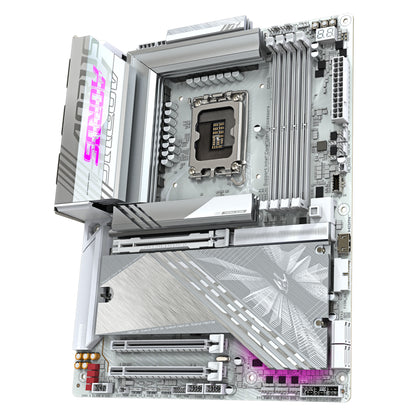 Gigabyte Z890 AORUS ELITE X ICE MB Intel LGA 1851 ATX Motherboard, 4x DDR5