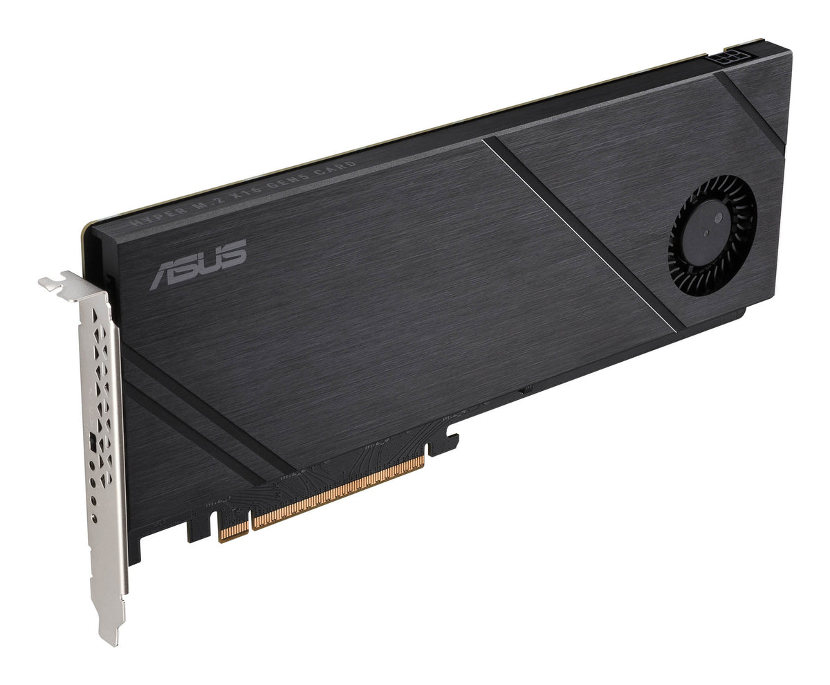 ASUS HYPER M.2 X16 GEN5 CARD (PCIe 5.0/4.0) Supports up to four NVMe M.2
