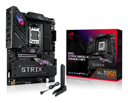 ASUS AMD ROG STRIX B850-E GAMING WIFI (AM5) ATX Motherboard, DDR5 256GB, 1x