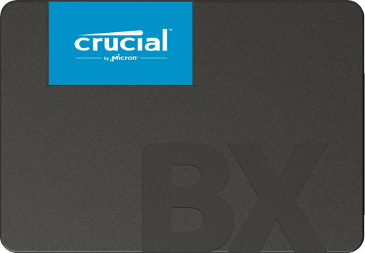 Crucial CT240BX500SSD1, BX500, 240GB, 2.5", SATA 6Gb/s, Read Speed: Up to 540MB/s, Write Speed: Up to 500MB/s, 3 Year Warranty