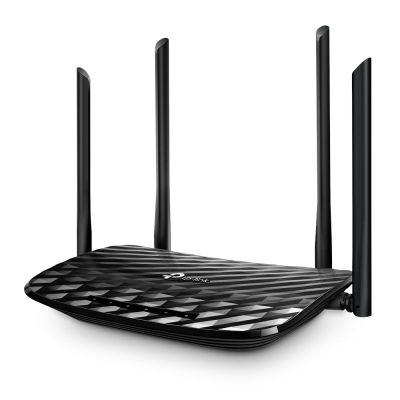 TP-Link Archer A6, AC1200 Wireless MU-MIMO Gigabit Router, 3 Years