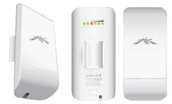 Ubiquiti LOCOM5-AU, Nanostation Loco M5 5GHz 802.11a/n MIMO Antenna, WiFi Wireless Outdoor CPE, 10 km, Includes PoE Adapter, 1 Year warranty