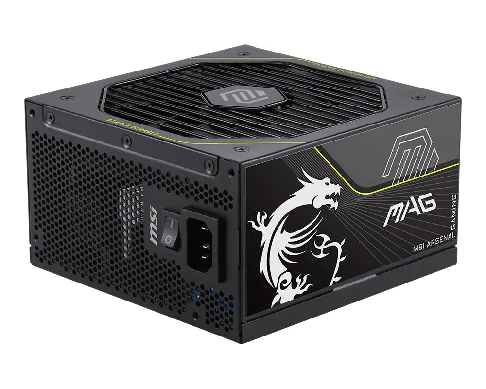 MSI MAG A1200PLS PCIE5, 1200W, 80 PLUS Platinum, Fully Modular, ATX, Native