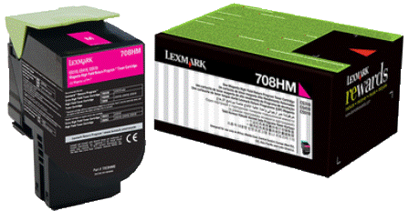 708HME MAGENTA HIGH YIELD CORPORATE TONER CARTRIDGE 3K CS310/CS410/CS510