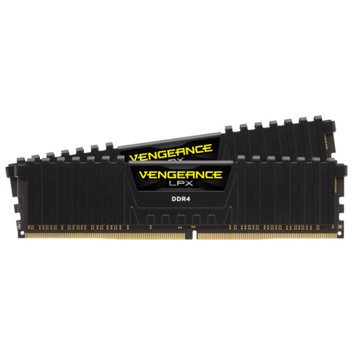 Corsair CMK32GX4M2E3200C16, Vengeance LPX, DDR4 32GB(2x16GB), 3200MHz, CL16, 1.35V, Black, Limited Lifetime Warranty