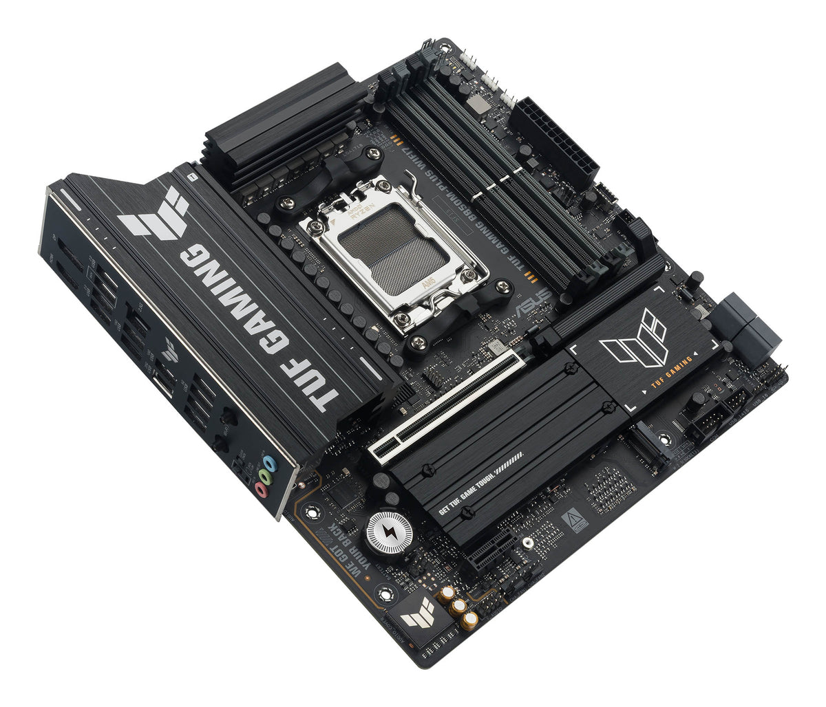ASUS TUF GAMING B850M-PLUS WIFI7 (AM5) micro-ATX Motherboard, 4DDR5