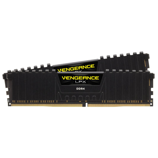 Corsair CMK32GX4M2D3600C18, Vengeance LPX, DDR4 32GB(2x16GB), 3600MHz, CL18, 1.35V, Black, Limited Lifetime Warranty