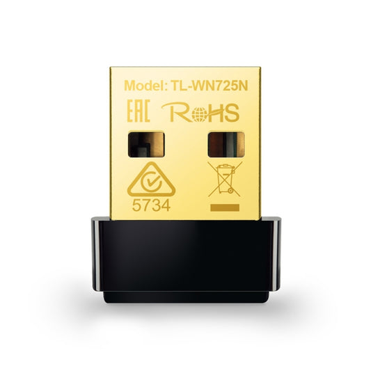 TP-Link TL-WN725N, Wireless 150Mbps N USB Nano Adapter, 3 Year Warranty