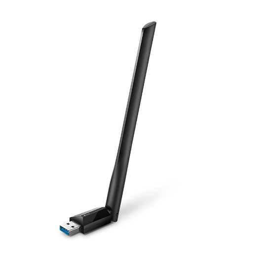 TP Link Archer T3U Plus, AC1300 High Gain Wireless Dual Band USB Adapter, 3 Years