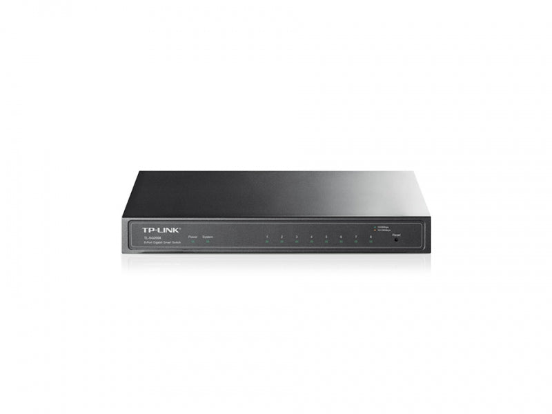 Tp-Link TL-SG2008, 8-Port Gigabit Smart Switch, Port Security, Storm Control and IGMP Snooping, 3 Years