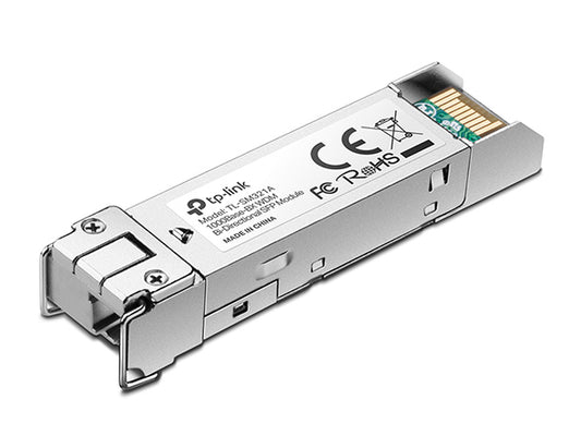TP Link TL-SM321A-2, 1000Base-BX WDM Bi-Directional SFP Module 2KM Range, 3 Years Warranty