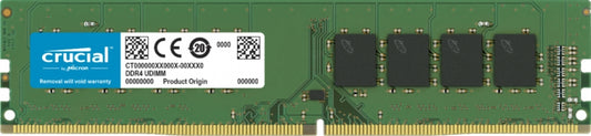 Crucial CT8G4DFRA32A, DIMM, DDR4 8GB(1x8GB), 3200MHz, CL22, 1.2V, Limited Lifetime Warranty