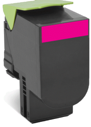 808HME MAGENTA HIGH YIELD CORPORATE TONER CARTRIDGE 3K CX410/CX510