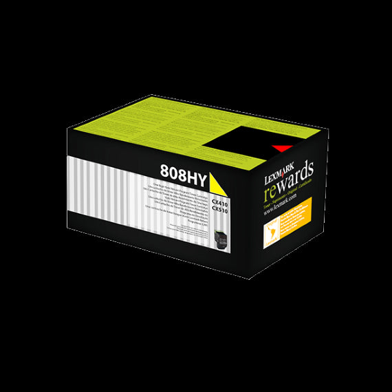 808HYE YELLOW HIGH YIELD CORPORATE TONER CARTRIDGE 3K CX410/CX510