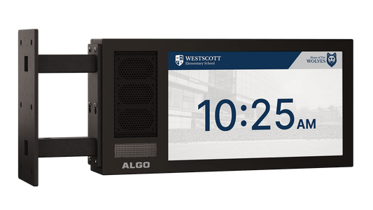 IP DIGITAL DISPLAY WITH SPEAKER DUAL SIDED