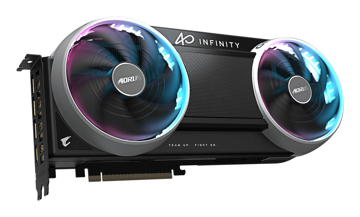 Gigabyte AORUS GeForce RTX™ 5070 Ti INFINITY 16G, 2715 MHz, CUDA 8960, 28 Gbps