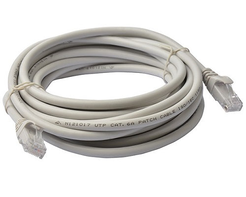 8Ware PL6A-5GRY, Cat6a UTP Ethernet Cable 5m Snagless Grey, 1 Year Warranty