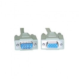 8ware RC-3054, VGA Monitor Extension Cable 2m HD15 pin Male to Female, 2m, 1 Year Warranty