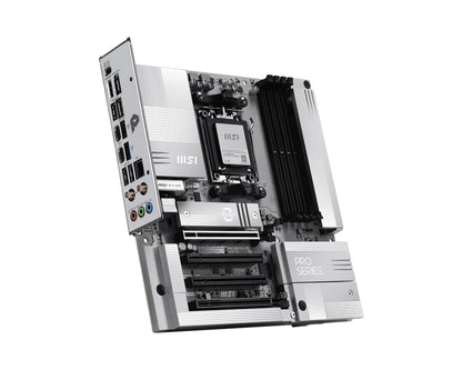 MSI PRO B850M-A WIFI PZ, AMD Ryzen™ 9000/ 8000/ 7000, AM5, DDR5 256GB, PCIe