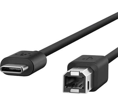 8Ware UC-2001BC, 1m, USB 2.0 Type-C to B Male to Male, 480Mbps, 1 year Warranty