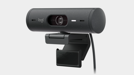 Logitech BRIO 500 Full HD USB-C Webcam with RightLight 4 with HDR - Graphite