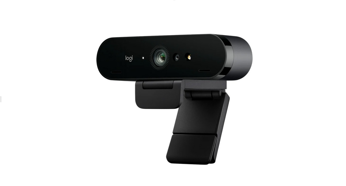 Logitech Brio 4K Ultra HD Webcam with Windows Hello Support