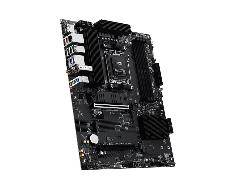 MSI PRO B850-S EVO WIFI, AMD B850, AM5, Ryzen 9000/8000/7000, 4xDDR5 256GB