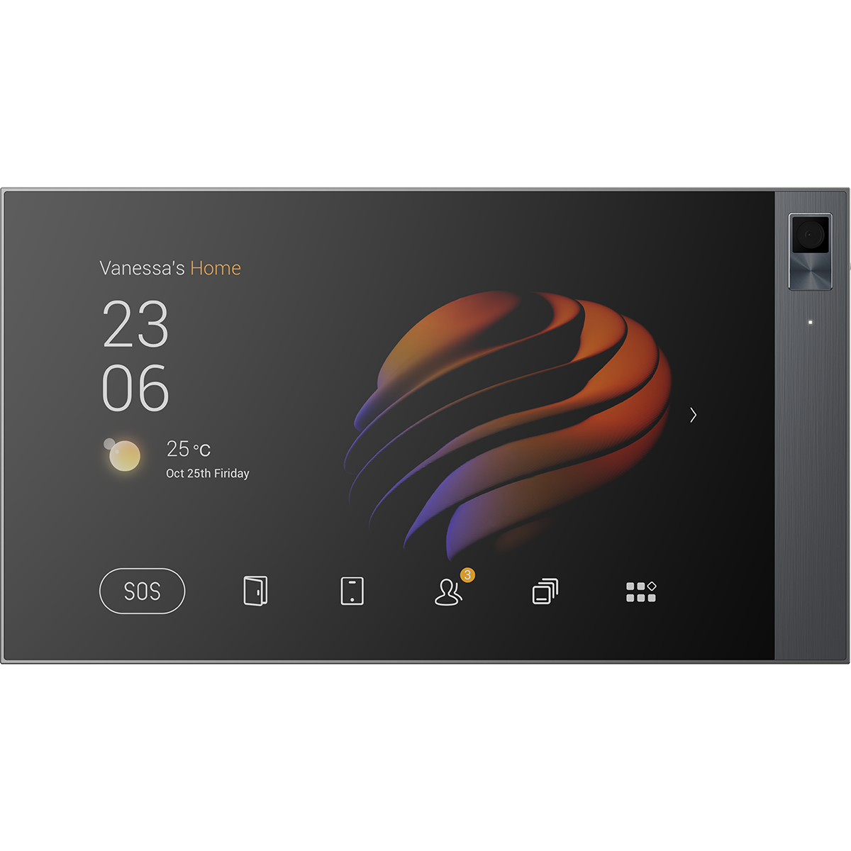 AKUBELA 8 TOUCH SCREEN IN GREY ZIGBEE GATEWAY ANDROID 10 VERSION