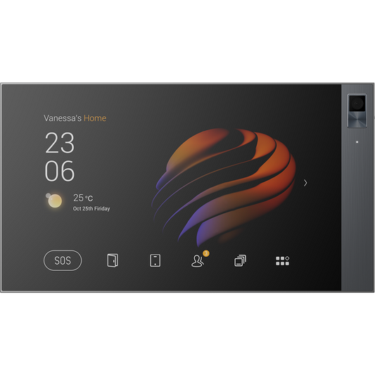 AKUBELA 8 TOUCH SCREEN IN GREY ZIGBEE GATEWAY ANDROID 10 VERSION