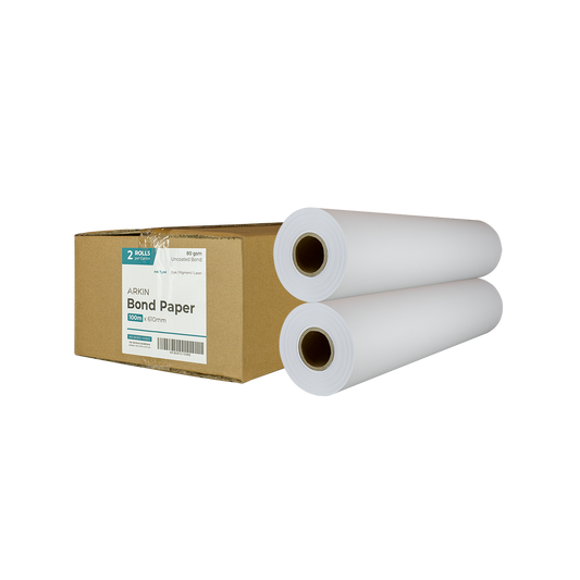 BOND PAPER 80GSM - 610MM X 100M Replace-CHRARBO610-100M1 JAN25