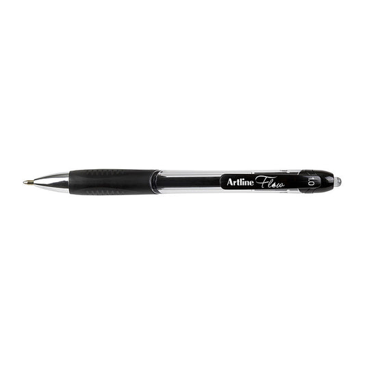 Artline Flow Retr Pen Blk Bx12