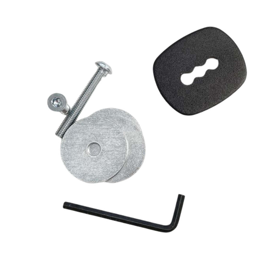 Atdec AWM Bolt Through Desk Fixing - Black