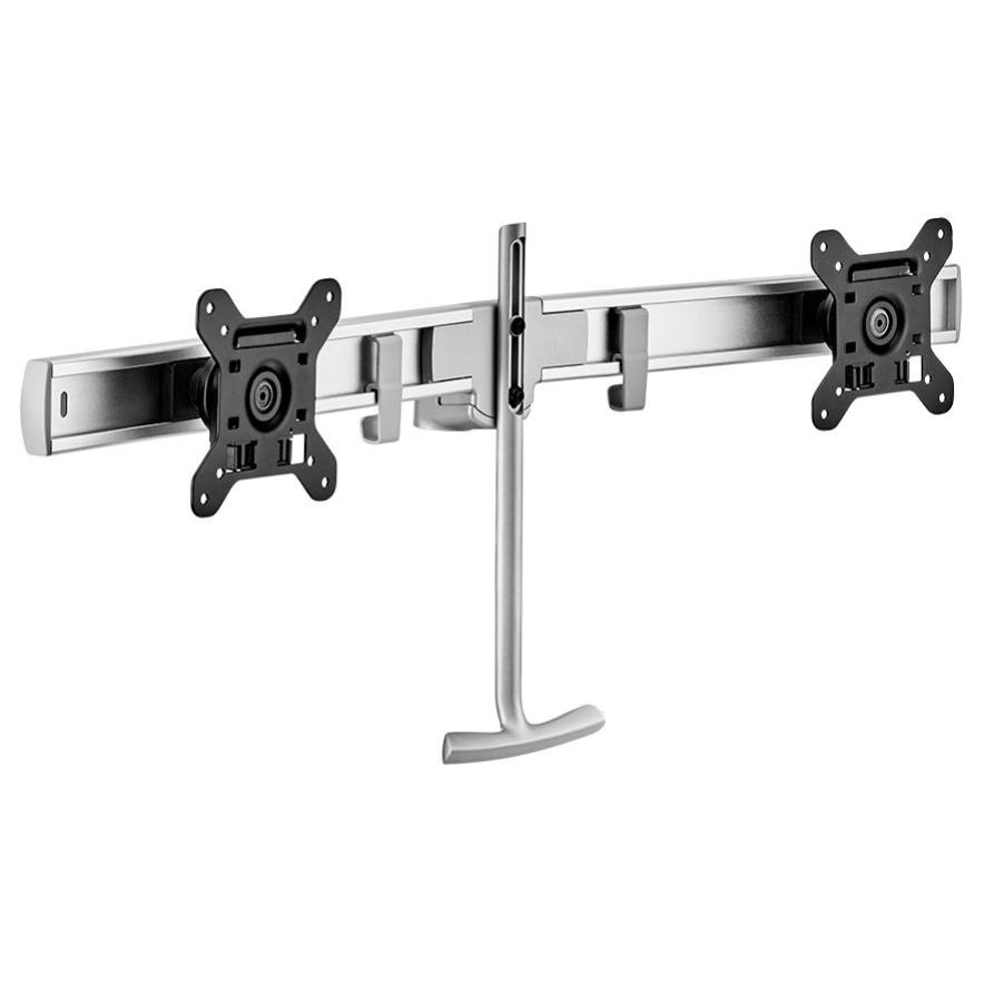 Atdec AWM Dual Monitor Crossbar - Silver