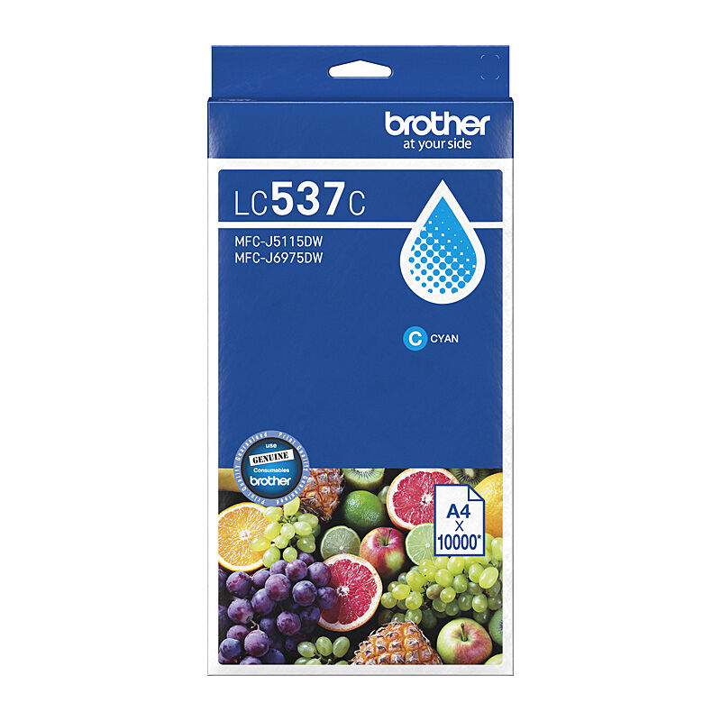 Brother *New* Cyan Ink Cartridge TO Suit MFC-J6975DW -Up TO 10,000 Pages